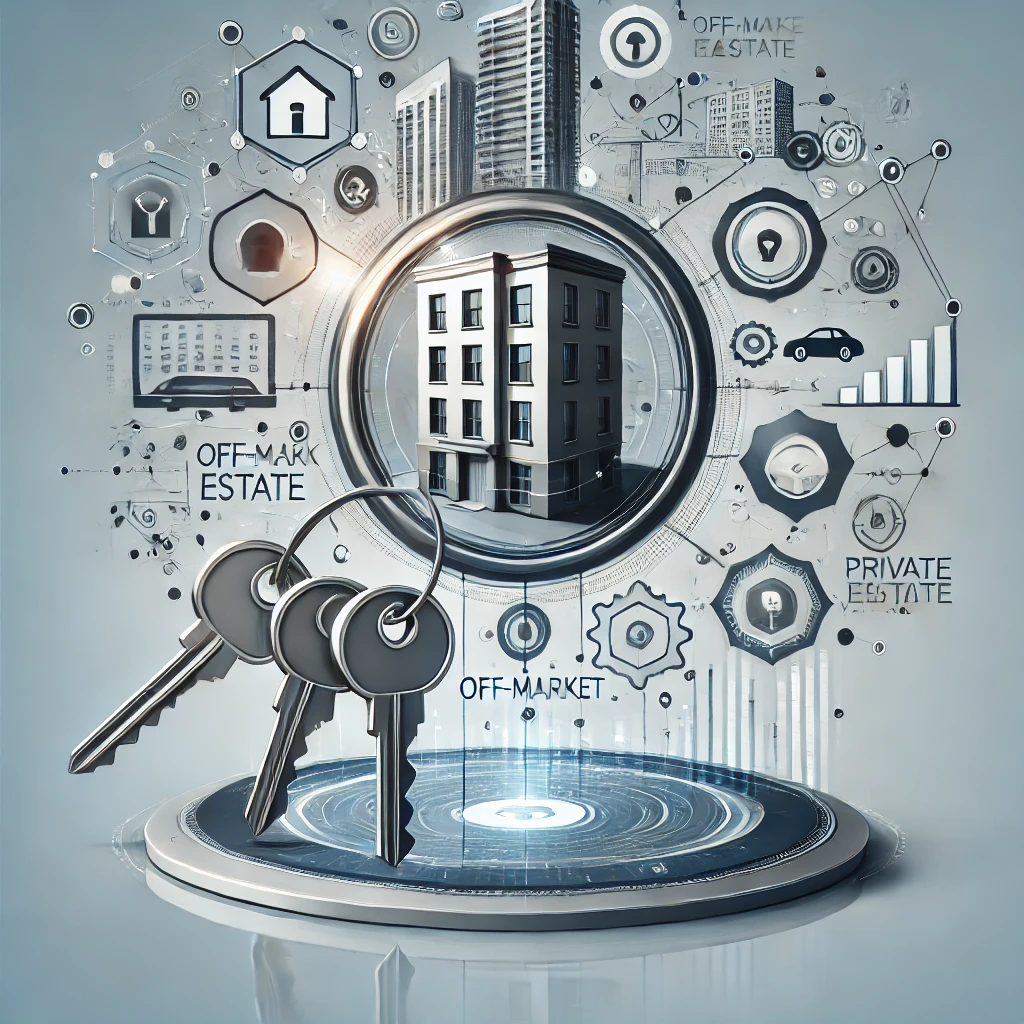 infographie off-market immobilier